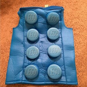 Blue LEGO 3D Brick Pullover Padded Costume – Child Size Medium (7-8)